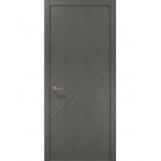Двері міжкімнатні ПАПА КАРЛО Style ST-05 Бетон сірий, кромка ABC