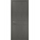 Двері міжкімнатні Папа Карло колекція Style ST-07 Бетон сірий, кромка ABC