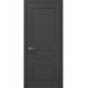 Двери межкомнатные Папа Карло коллекция Style ST-03 Темно серый супермат, кромка ABC