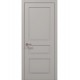 Двері міжкімнатні Папа Карло колекція Style ST-03 Світло сірий супермат, кромка ABC
