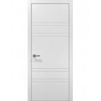 Двері міжкімнатні ПАПА КАРЛО Style ST-08 Білий матовий, кромка ABC