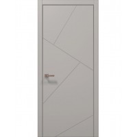 Двери межкомнатные ПАПА КАРЛО Style ST-05 Светло серый супермат, кромка ABC