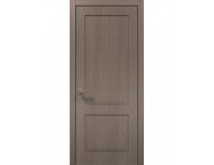 Фото Двері міжкімнатні Папа Карло колекція Style ST-02 Дуб сірий, кромка ABC 1