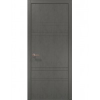 Двері міжкімнатні ПАПА КАРЛО Style ST-08 Бетон сірий, кромка ABC