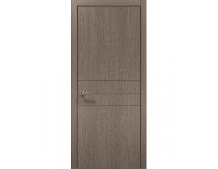 Фото Двери межкомнатные Папа Карло коллекция Style ST-14 Дуб серый, кромка ABC 1