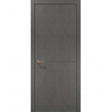 Двери межкомнатные ПАПА КАРЛО Style ST-13 Бетон серый, кромка ABC