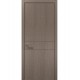 Двері міжкімнатні Папа Карло колекція Style ST-07 Дуб сірий, кромка ABC