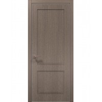 Двери межкомнатные ПАПА КАРЛО Style ST-02 Дуб серый, кромка алюминий серый