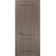 Двері міжкімнатні Папа Карло колекція Style ST-02 Дуб сірий, алюмінієвий кромка сірий