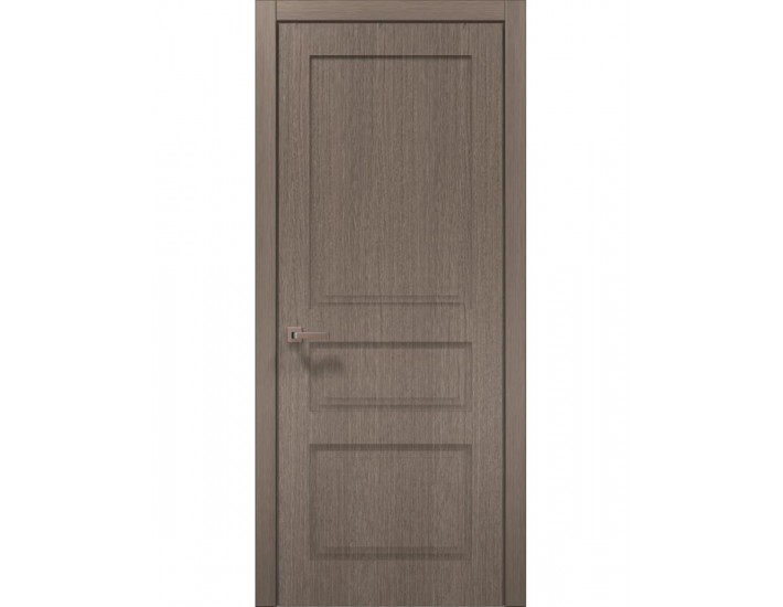 Фото Двері міжкімнатні Папа Карло колекція Style ST-03 Дуб сірий, кромка ABC 1