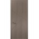 Двері міжкімнатні Папа Карло колекція Style ST-05 Дуб сірий, алюмінієвий кромка сірий