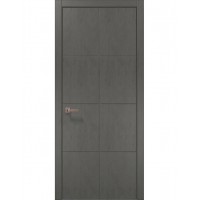 Двері міжкімнатні ПАПА КАРЛО Style ST-06 Бетон сірий, кромка ABC