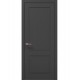 Двери межкомнатные Папа Карло коллекция Style ST-02 Темно серый супермат, кромка ABC