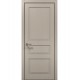 Двері міжкімнатні Папа Карло колекція Style ST-03 Дуб кремовий, кромка алюміній чорний