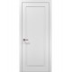 Двері міжкімнатні Папа Карло колекція Style ST-01 колір Білий матовий кромка ABC