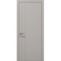 Двери межкомнатные ПАПА КАРЛО Style ST-10 Светло серый супермат, кромка ABC