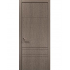 Двері міжкімнатні ПАПА КАРЛО Style ST-08 Дуб сірий, кромка ABC