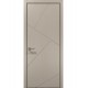 Двери межкомнатные Папа Карло коллекция Style ST-05 Дуб кремовый, кромка алюминий черный