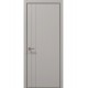 Двери межкомнатные Папа Карло коллекция Style ST-10 Светло серый супермат, кромка алюминий черный