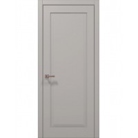 Двери межкомнатные ПАПА КАРЛО Style ST-01 Светло серый супермат кромка ABC