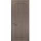 Двері міжкімнатні Папа Карло колекція Style ST-01 колір Дуб сірий кромка алюміній сірий