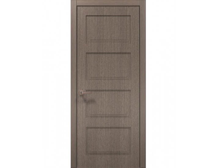 Фото Двері міжкімнатні Папа Карло колекція Style ST-04 Дуб сірий, кромка ABC 1