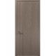 Двері міжкімнатні Папа Карло колекція Style ST-10 Дуб сірий, кромка сірий алюміній