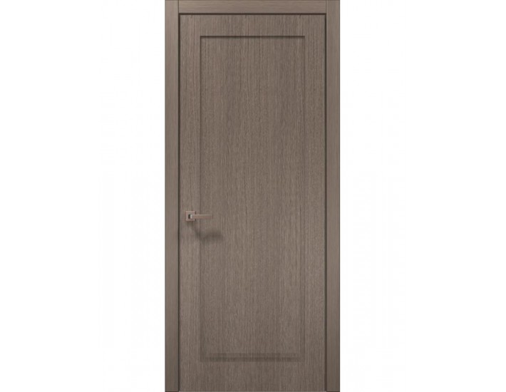 Фото Двері міжкімнатні Папа Карло колекція Style ST-01 колір Дуб сірий кромка ABC 1
