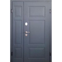 Двери входные ПОРТАЛА Люкс Kale Белфаст 1200 RAL 7016/бетон кремовый