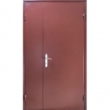 Вхідні двері вуличного типу Метал-ДСП 1200 RAL 8019|Венге магія