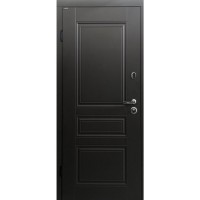 Двері вхідні ПОРТАЛА Модерн Егіна RAL 8019/біла шагрень