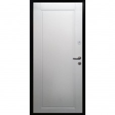 Двери входные ПОРТАЛА Модерн Эгина RAL 8019/белая шагрень