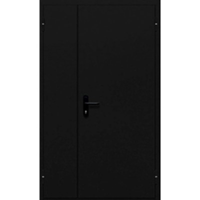 Вхідні двері вуличного типу Технічна Метал|Метал 1200 (RAL 8019 та RAL 7024)