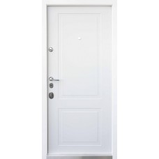 Двери входные Qdoors • Авангард • Трино (дуб графит/белый супермат)