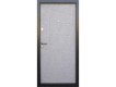 Фото Двері вхідні квартирного типу • Преміум • Акцент (бетон темний / бетон сірий) 3