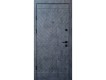 Фото Двері вхідні квартирного типу • Преміум • Некст (мармур темний / бетон бежевий) 2