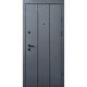Двері вхідні Qdoors • Преміум • Вертикаль АК (антрацит/грій софт)