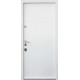 Двері вхідні Qdoors • Авангард • Горизонт AL (венге темний горизонт / біле дерево)