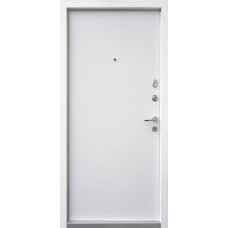 Двері вхідні Qdoors • Ультра • Онтаріо (софт чорний/білий супермат)