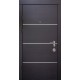 Двері вхідні Qdoors • Авангард • Горизонт AL (венге темний горизонт / венге темний горизонт)