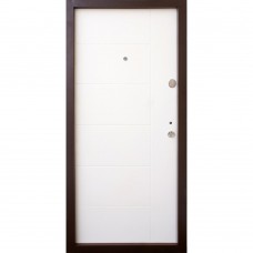 Двері вхідні Qdoors • Еталон • Арізона (венге темний / венге ванільний)