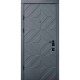 Двери входные Qdoors • Авангард • Тиффани (грифель структуры софт/белая эмаль)