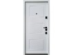 Фото Двері вхідні квартирного типу • Авангард • Порто (мармур темний/біла емаль) 3
