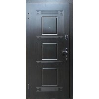 Дверь входная квартирного типа • Оптима плюс • Квадро (венге)