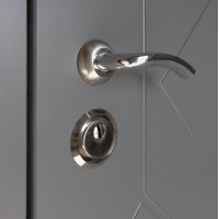 Двери входные Redfort • Премиум • Гранит (серый тисненый)