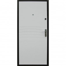 Двері вхідні Redfort • Економ • Лайн (венге / ясен білий структура)