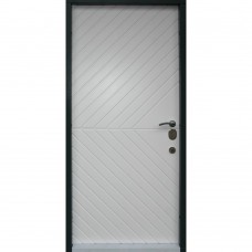 Двері вхідні Redfort • Еліт • Ескада (антрацит / білий супермат)