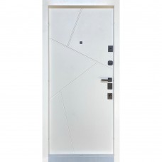 Двери входные Redfort • Элит • Стиль (кварцит/белый супермат)