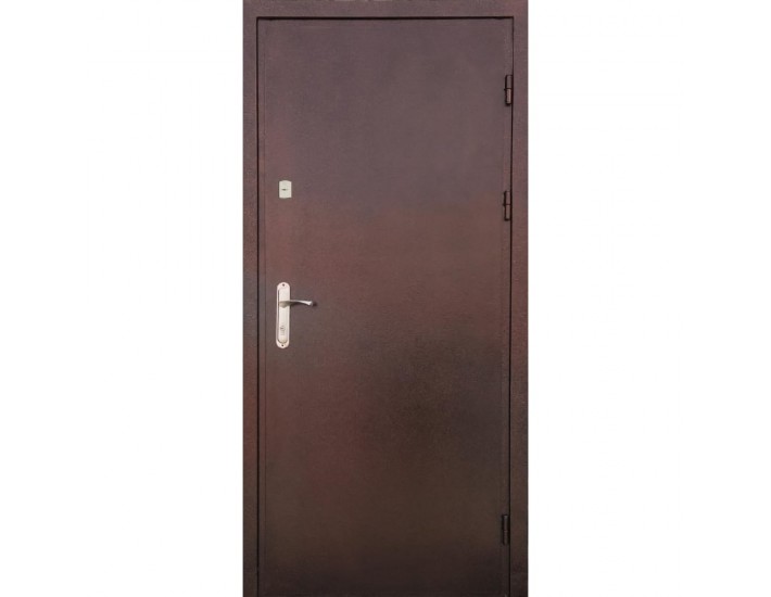 Фото Двері вхідні вуличного типу • Економ • Метал - Метал (мідний антик) 1