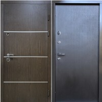 Двері вхідні Redfort • Сублімація Комфорт • Горизонталь (венге/венге південний)